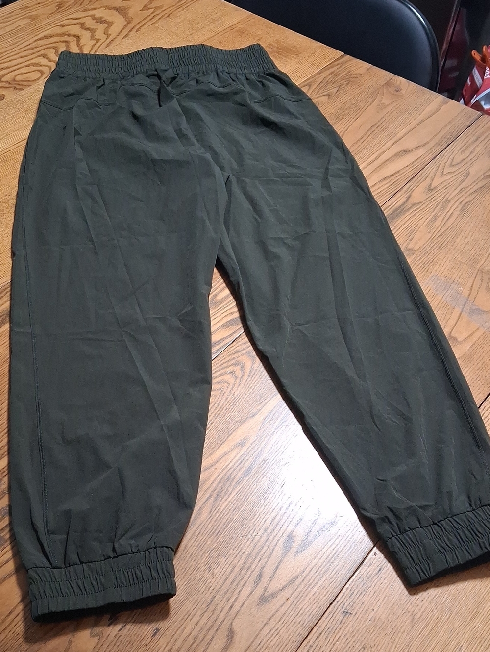 HALARA Women Medium PETITE MP Pants New Green Pull Up Jogger Pants Activewear - Picture 6 of 6